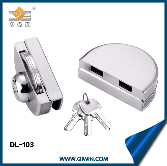 304 Stainless Steel Office Glass Door Lock (DL-103)