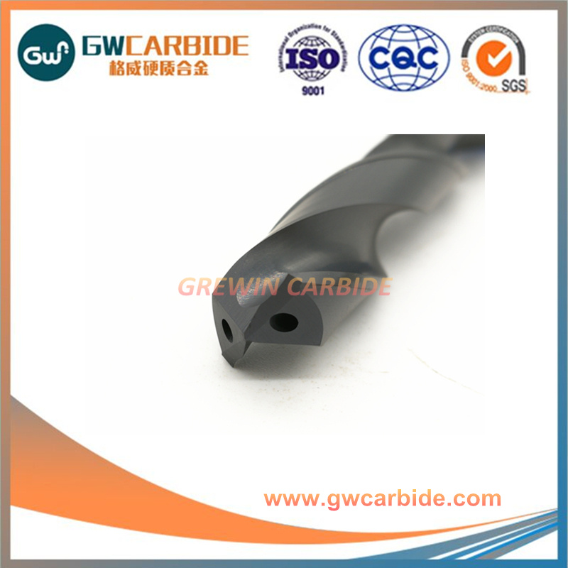 Coolant Hole Tungsten Solid Carbide Twist Drill