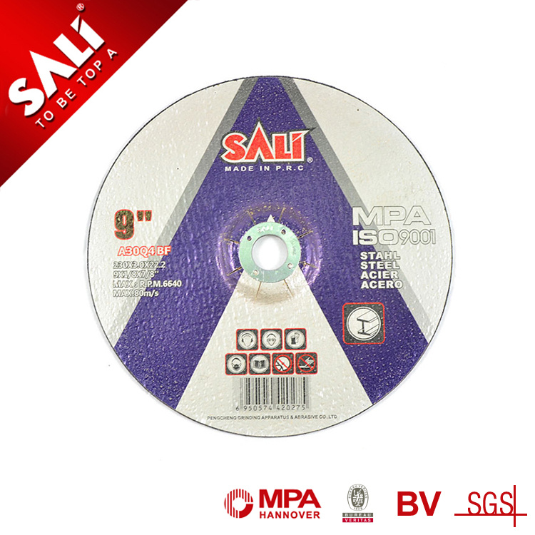 Sali Reliable Yongkang Factory Quality Abrasive Tool Metal Grinding Wheel