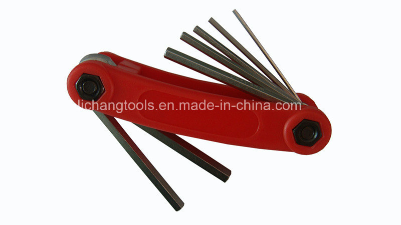 Hand Tool Hex Key Wrench Folding 7 PCS Sets