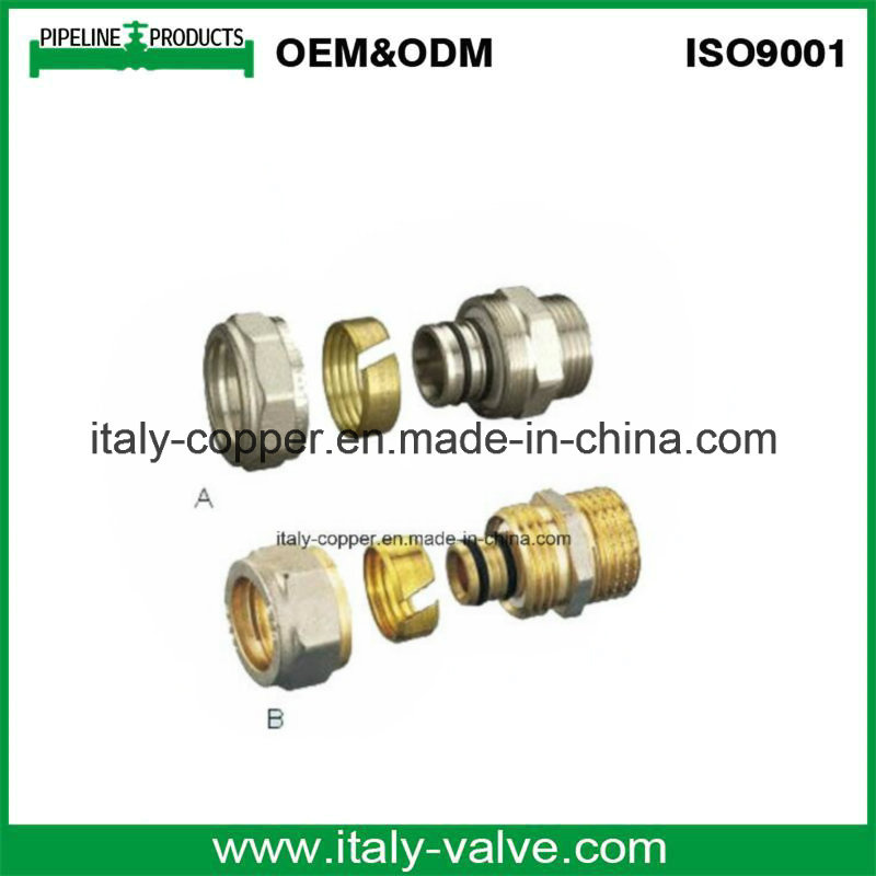 ISO9001 Certified Brass Female Straight Fitting/Pex Fitting (AV9052)