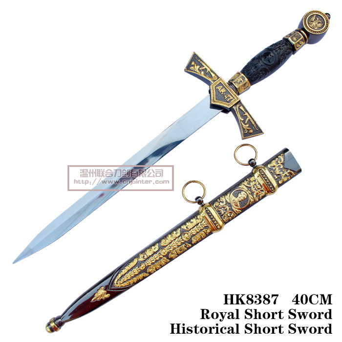 Manual Imitation European Knight Dagger European Dagger Historical Dagger 40cm