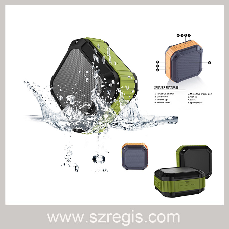 Mini Outdoor Waterproof Sports Wireless Bluetooth Speaker