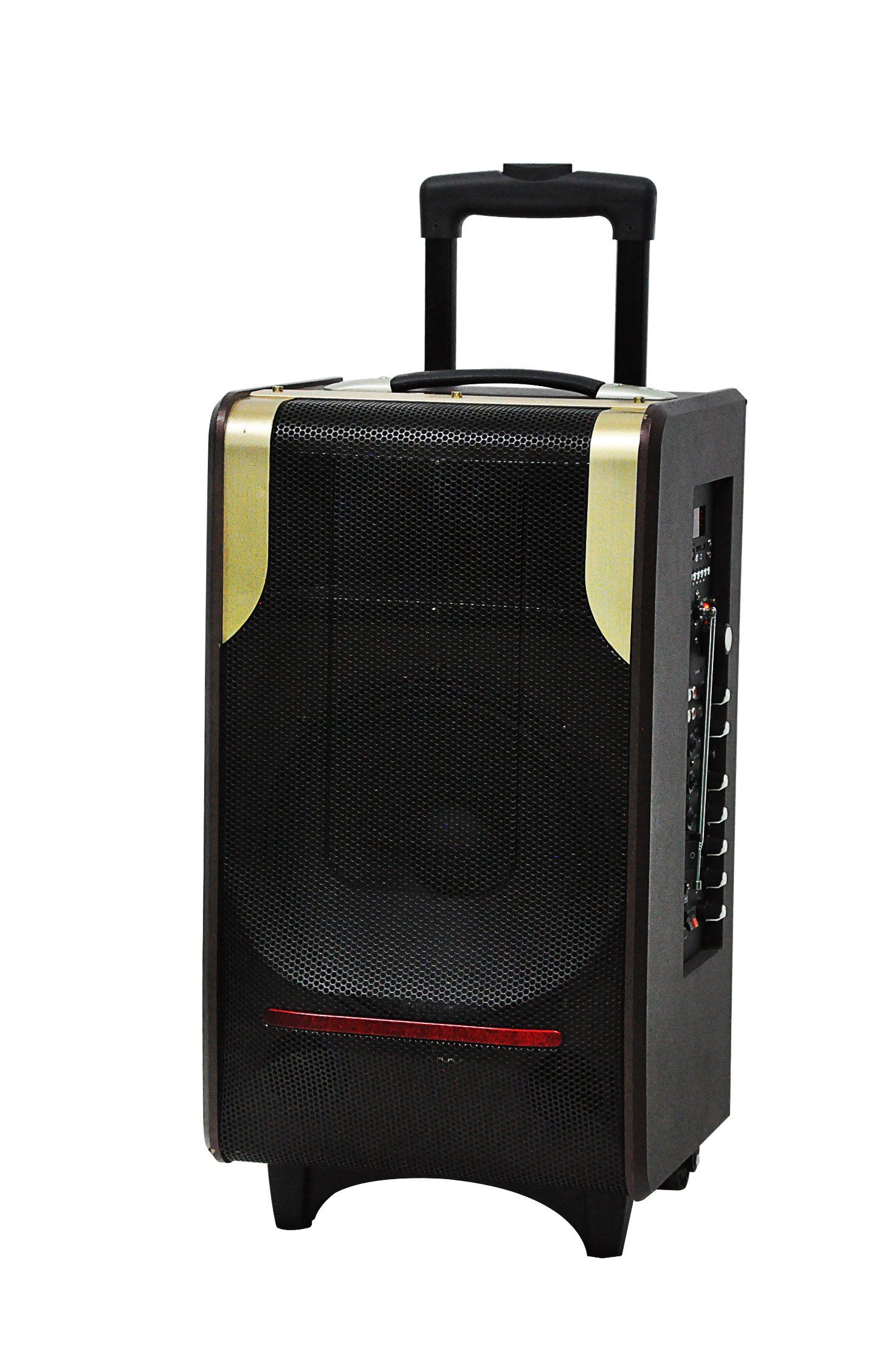 10 Inch Portable Trolly Multimedia Bluetooth Home Theater Speaker