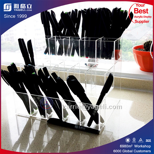 2016 Fashionable Handmade Acrylic Pencil Display