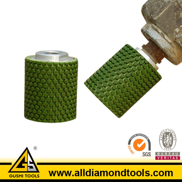 Superior Quality Resin Diamond Drum Wheel for Angle Polishing Machine