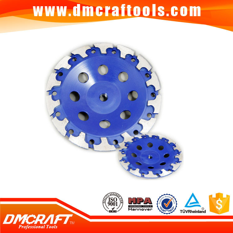 180mm Terrazzo T Segment Diamond Grinding Cup Wheel