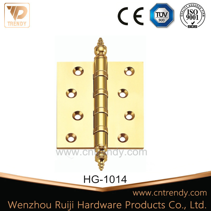 Door Hardware Brass Butt Hinge with 4 Ball Bearing (HG-1014)