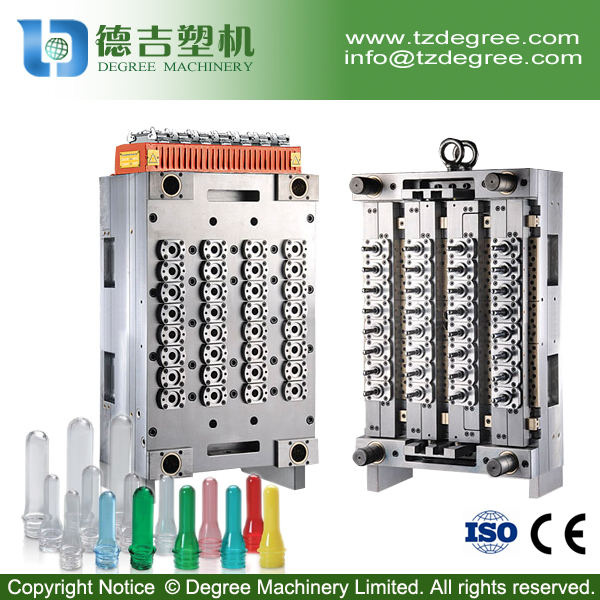 Injection Hot Runner Pet Preform Mold for Plastic Bottle Machine