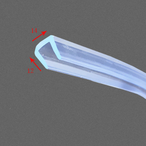 U-Shape Transparent Silicone Rubber Sealing Strips for Machinery Equipment
