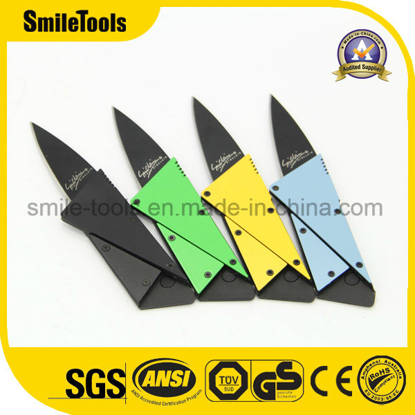 Wallet Folding Safety Credit Card Knife