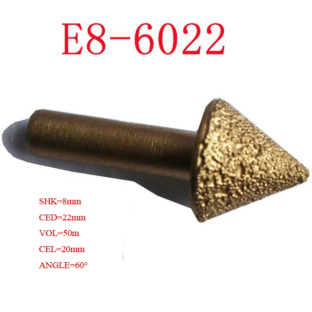 Diamond 3D Engraving Bit for Stone Carving 60 Degree