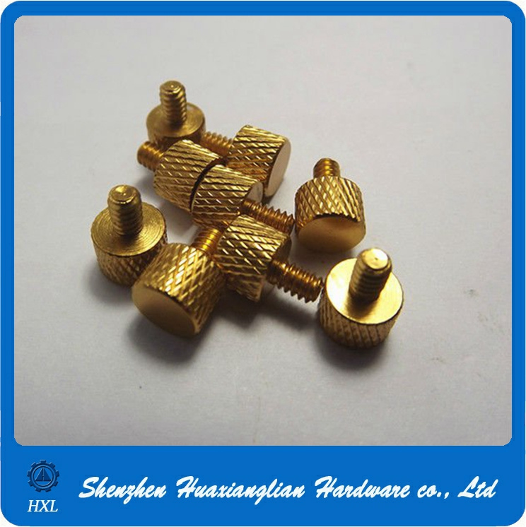 Brass Knurled Head Thumb Screw