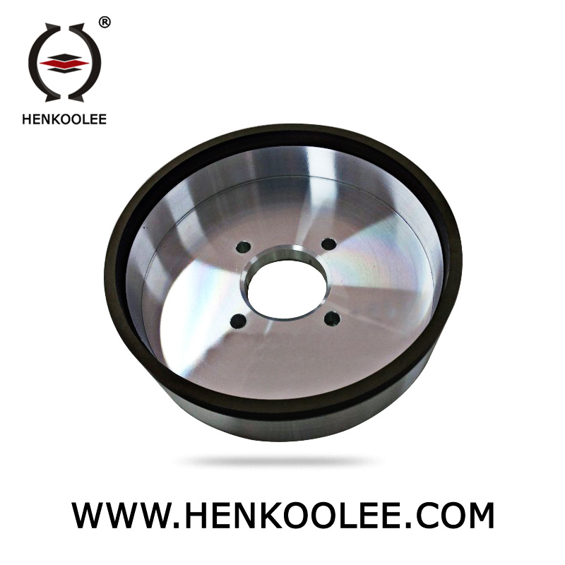 High Efficiency Grinding Hard Usage Resin Bond Diamond Grinding Wheel For Glass