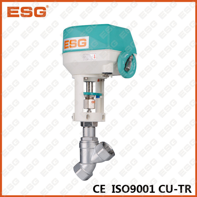 Motor Control Angle Seat Valve