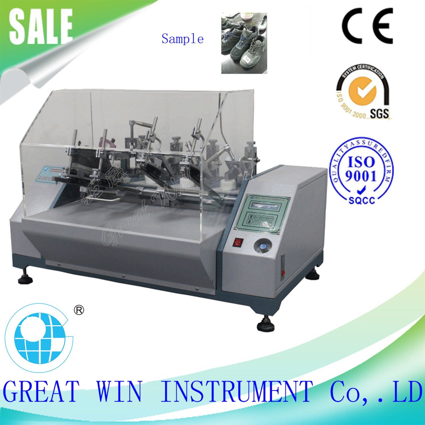 Heel Part Shoe Heel Flexing Tester/Shoe Flexing Testing Machine (GW-009BA)