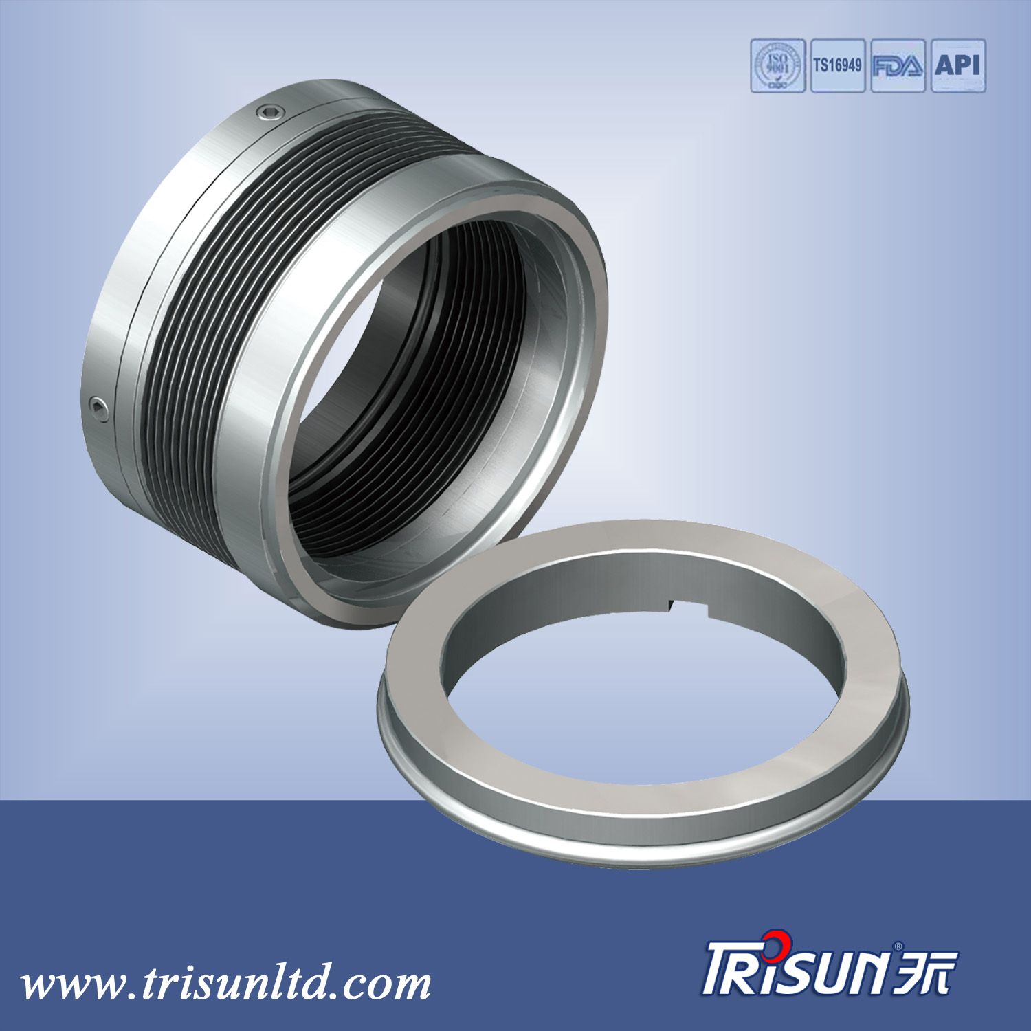 Trisun Metal Bellow Seal Mechanical Seal Pump Seal for Pumps