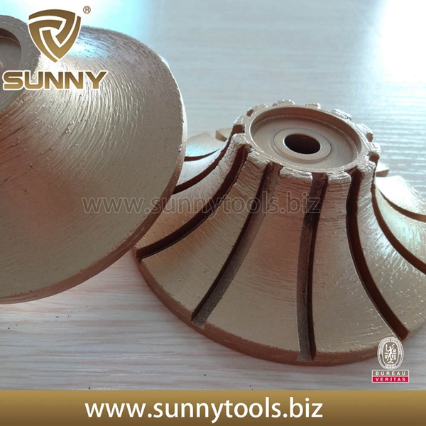 High Quality Diamond Profile Wheel Equipped on CNC for Marble