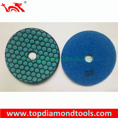 7-Step Dry Polishing Pad Diamond Tools for Granite/Marble/Concrete