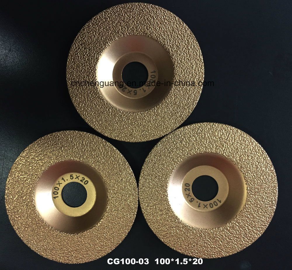 Vacuum Brazed Diamond Cup Shape Saw Blade