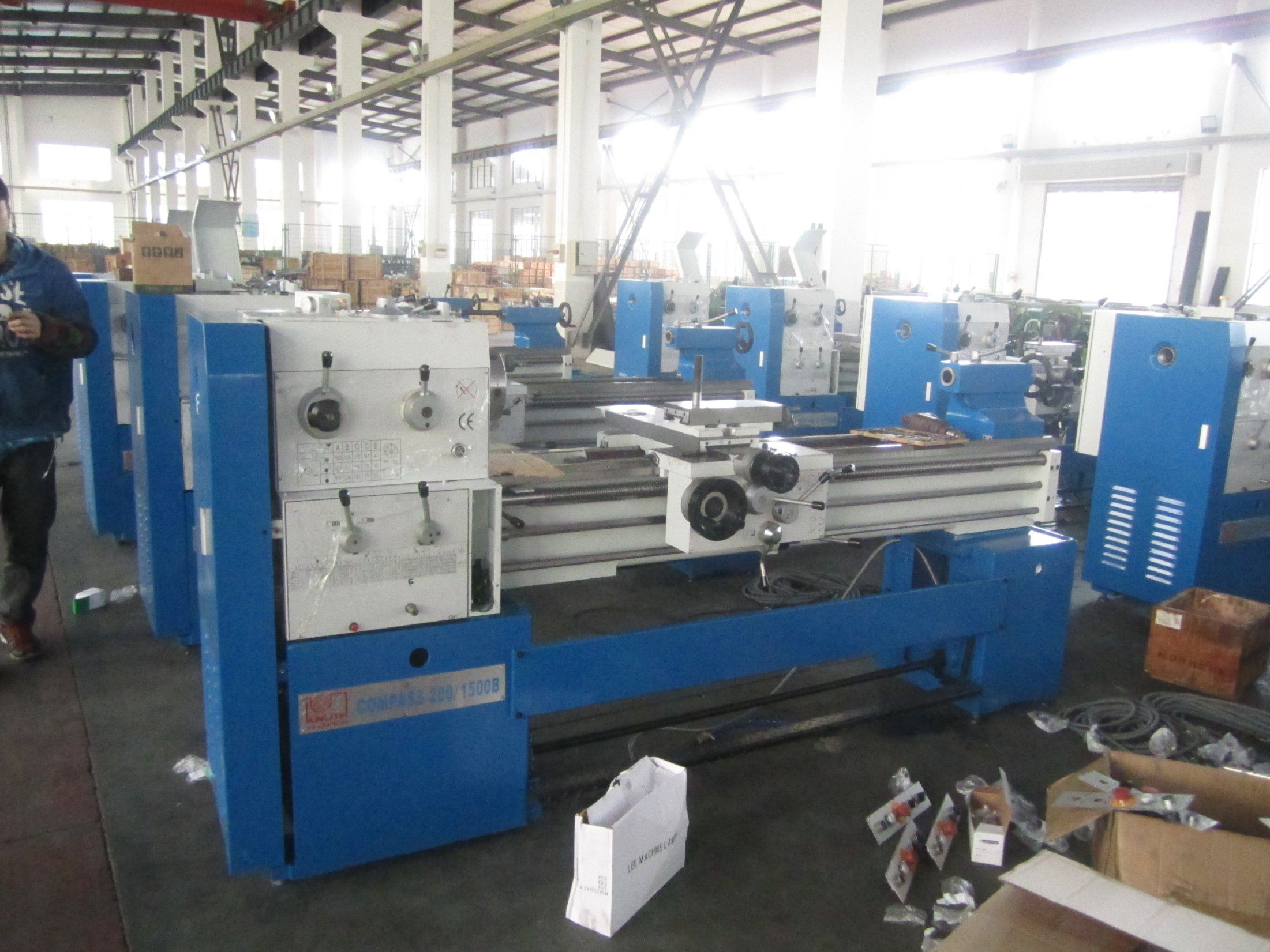 Knuth 200/1500b Good Quality Turning Lathe