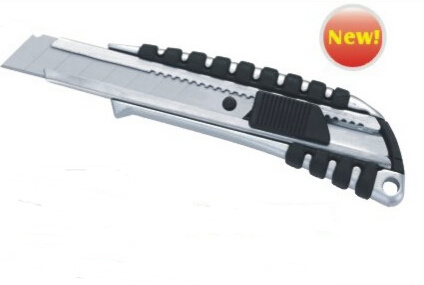 Heavy Duty Utility Knife with Zinc Alloy Grip