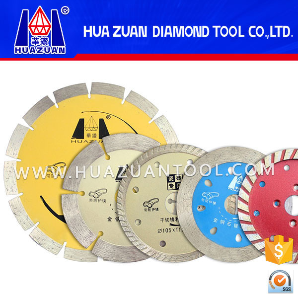 Customized Special Shape Diamond Saw Blade for Cutting Stone