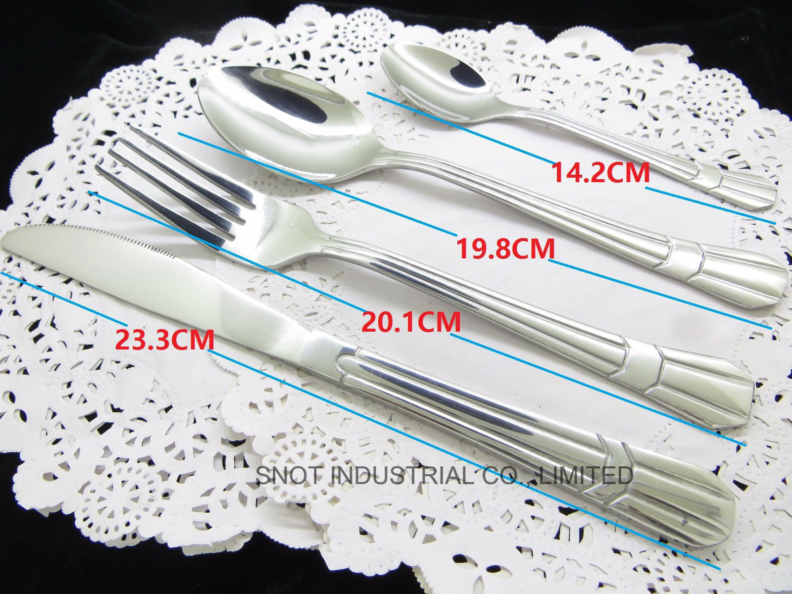 Hot Sale Restaurant Cutlery Stainless Steel Cutlery Spoon Fork Knife