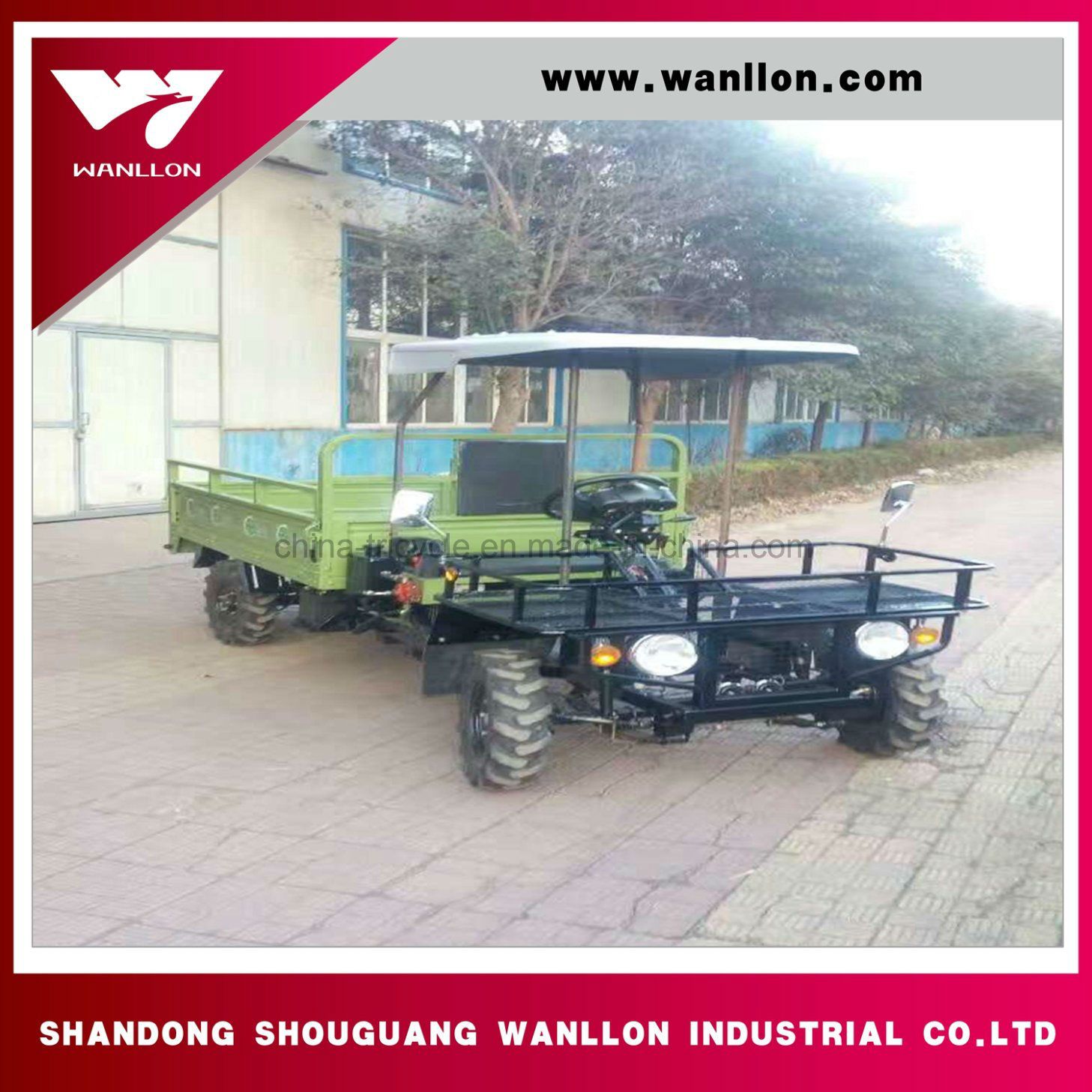 Four Wheel Diesel Power High Speed /High Torque Gravity Wagon /Grain Carts