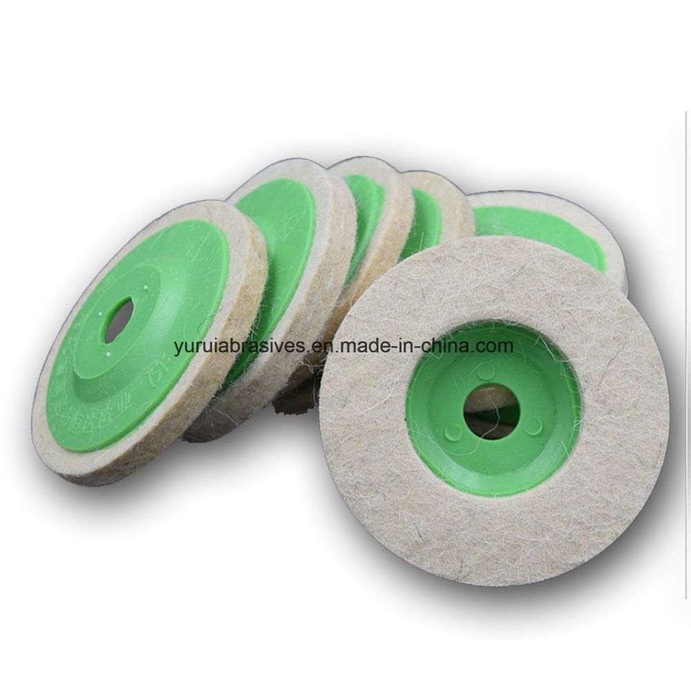 Factory Price Wool Felt Glass Polishing Wheels