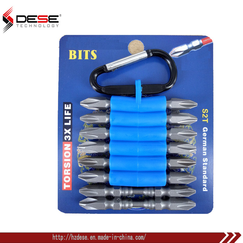 Magentic Double Heads of 8PCS Screwdriver Bit