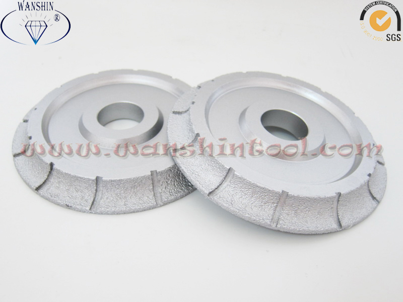 Vacuum Brazed Profiling Wheel for Granite
