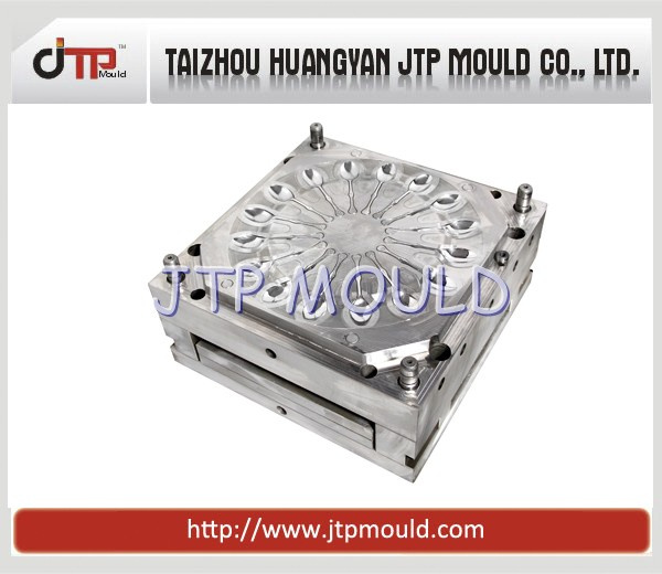 Good Core Mould of 16 Cavities Plastic Injection Spoon Mould