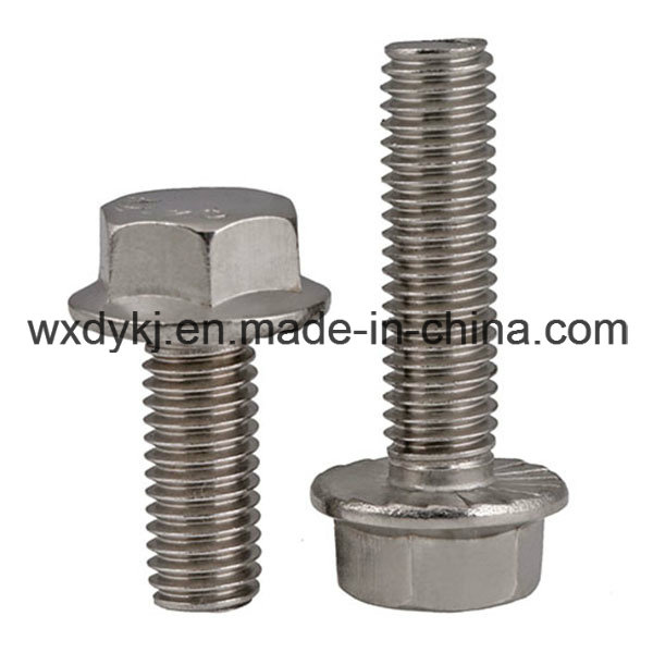 Stainless Steel Hex Head Hexagon Flange Bolt