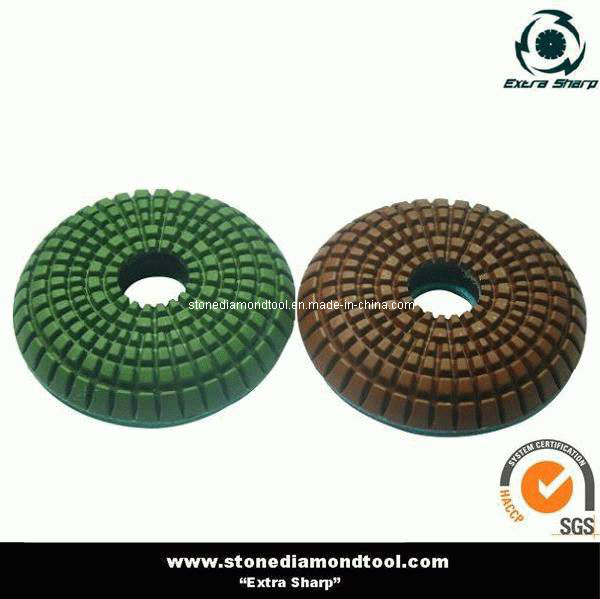 Resin Convex Diamond Polishing Pad Tool for Granite and Marble