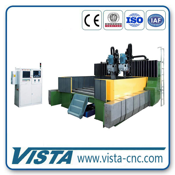 CNC Double Power Heads Plate Drilling Machine (DM4540/2B)