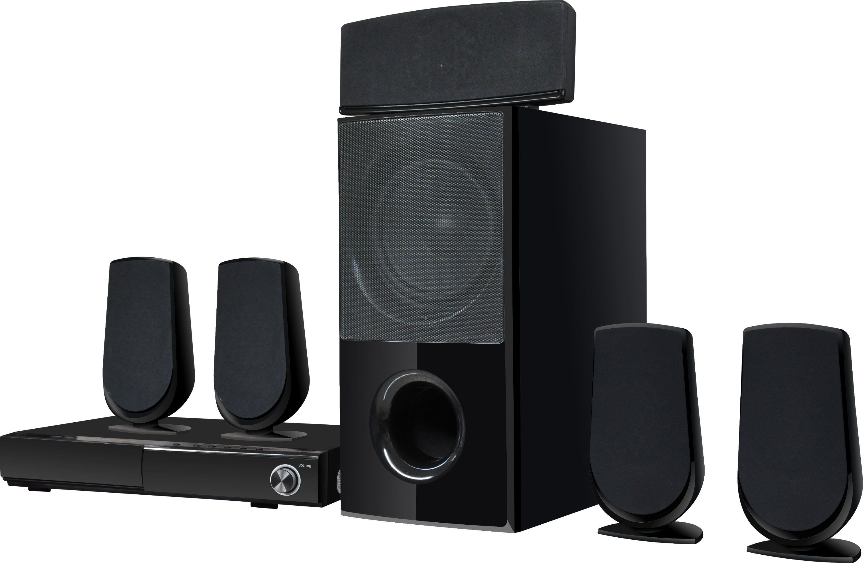 News Bluetooth 5.1 Mini Home Theater Speaker with DVD VCD
