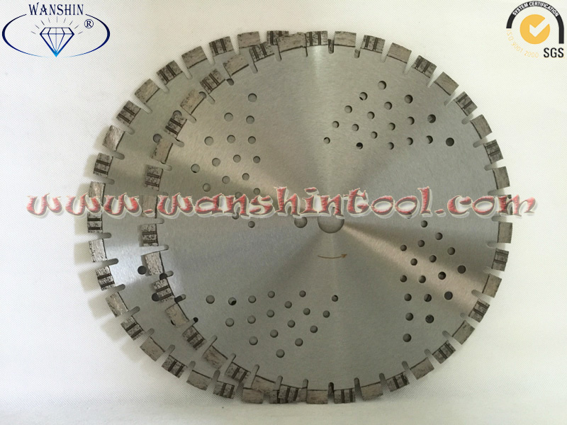 Turbo Diamond Saw Blade with 20mm Length Segment for Concrete