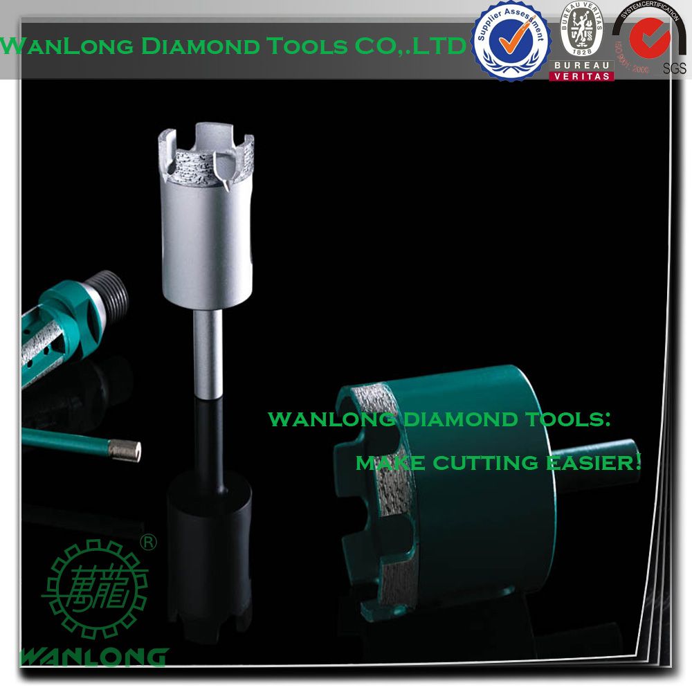 Diamond Core Drill Bit Sets-Drill Bit for Granite Countertops Top Processing