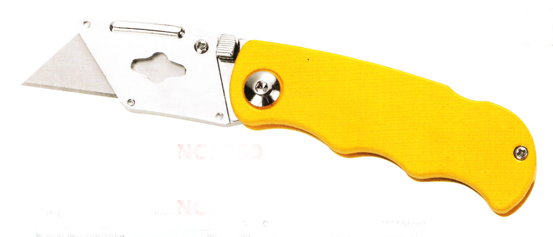 Zinc Knife, Aluminum Body Knife, Heavy Duty Knife