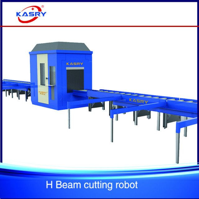 H Beam CNC Coping Machinery Plasma Metal Cutter