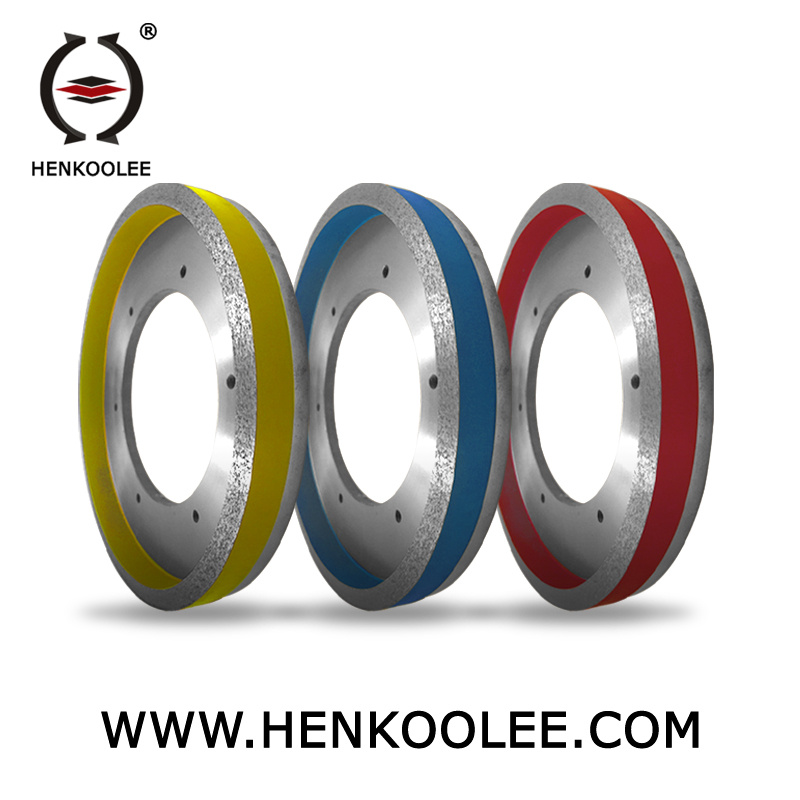 300mm Continuous Rim Wet Squaring Wheel for Ceramic Tiles