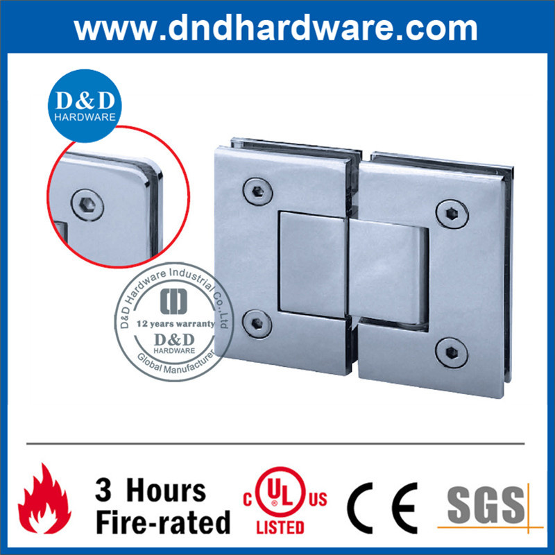 Building Hardware 180 Degree Glass Hinge for Internal Doors