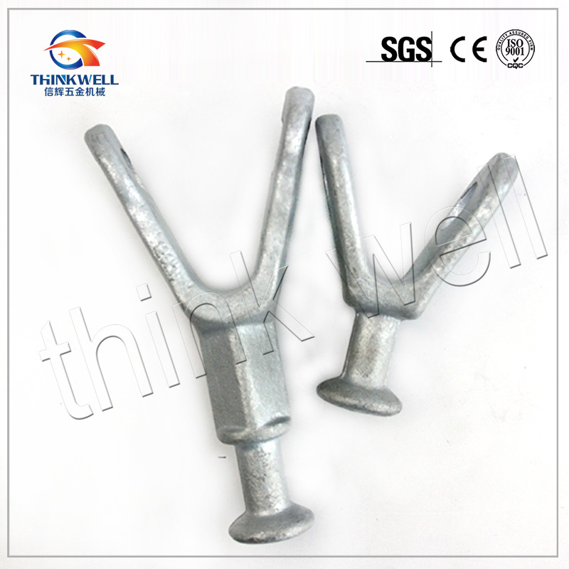 Forged Hot DIP Galvanized Y Ball Clevis for Pole Line
