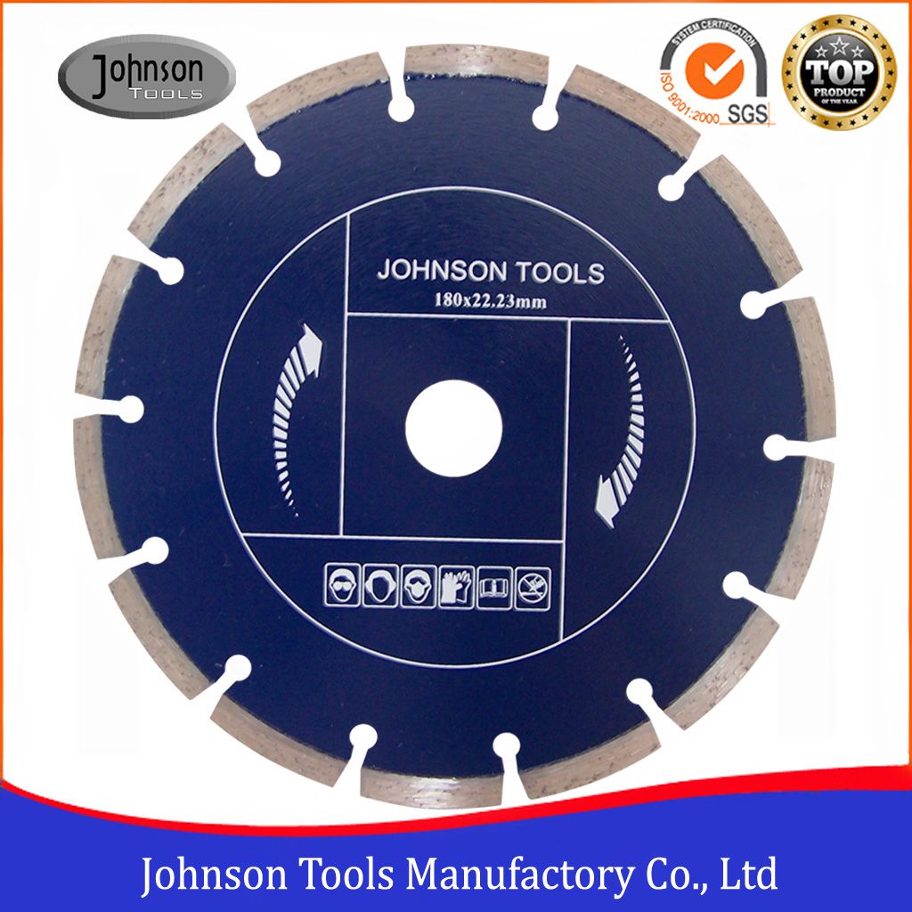 180mm Laser Diamond Cutting Blade for Stone