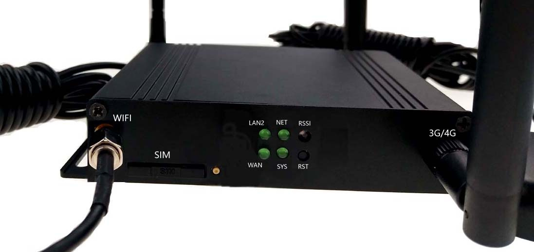 Industrial Openvpn 4G Lte WiFi Router FDD Lte, Tdd Lte, WCDMA, EVDO, GPRS, GSM, CDMA, Router for Vehicle/Home SIM Card Slot