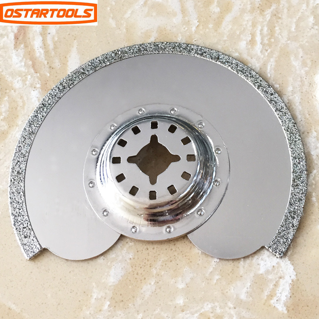 91mm Diamond Grout Segmented Saw Blade Multi Tool Serrated Knife Blade