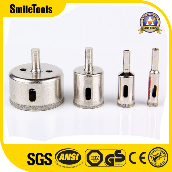 Professional Diamond Hole Saw Drill Bit Sets for Cutting Glass