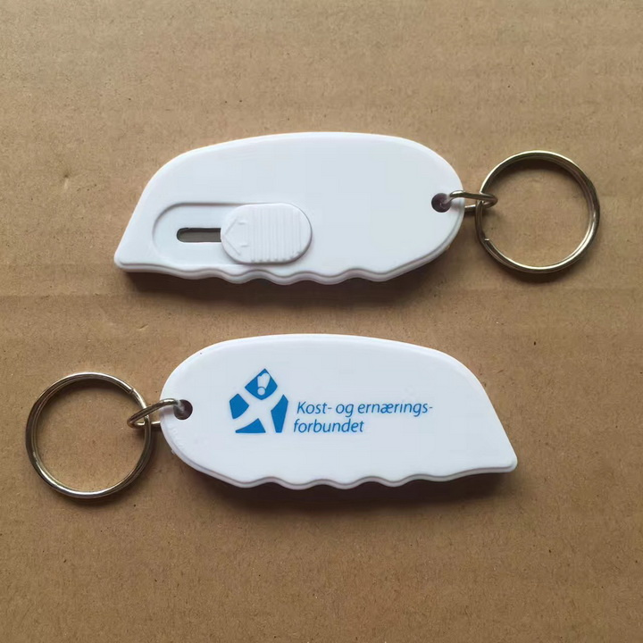 Paper Knife with Key Chain OEM Logo