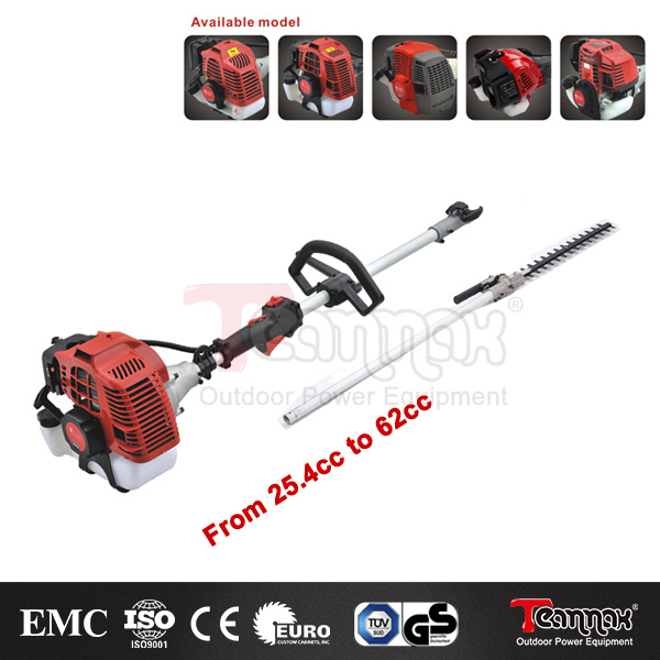 Big Power Gasoline Pole Hedge Trimmer 2 Stroke Engine 62 Cc Power Tools